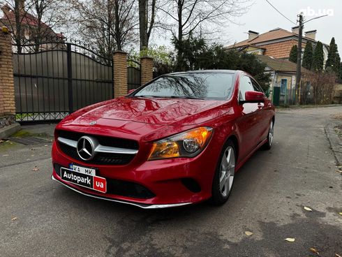Mercedes-Benz CLA-Класс 2018 красный - фото 3
