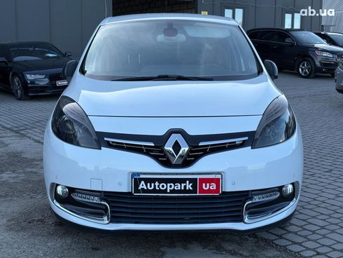 Renault Scenic 2012 белый - фото 2