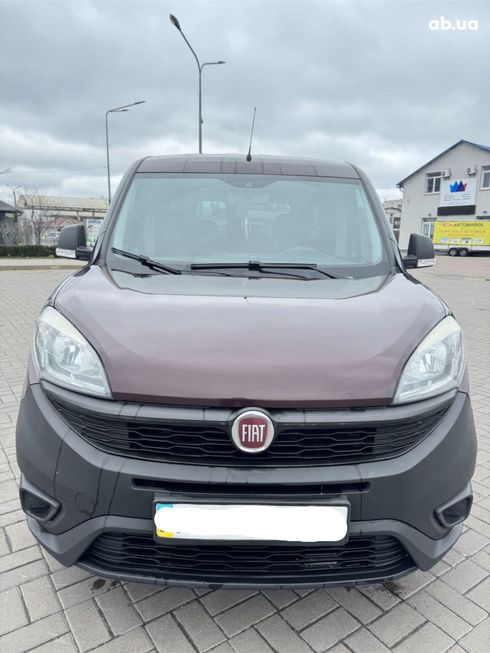 Fiat Doblo 2016 вишневый - фото 6