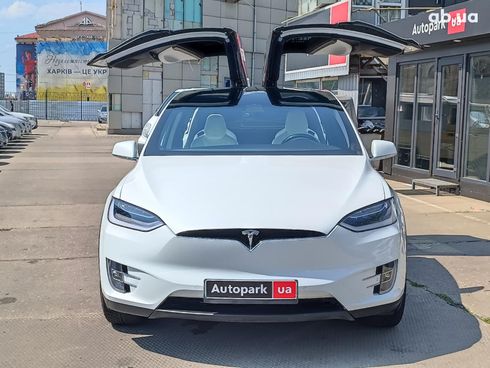 Tesla Model X 2018 белый - фото 35