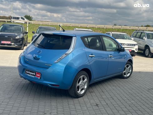 Nissan Leaf 2012 синий - фото 8