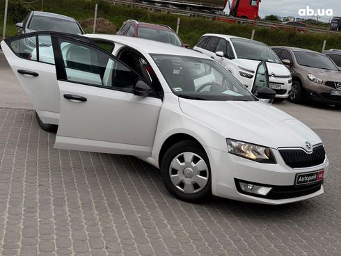 Skoda octavia a7 2016 белый - фото 44