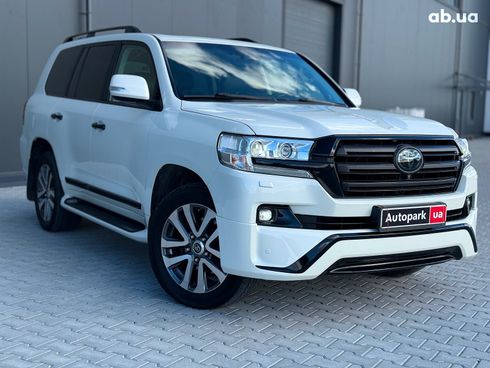 Toyota land cruiser 200 2016 белый - фото 3