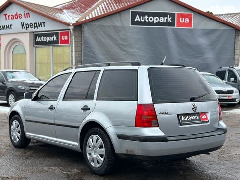 Volkswagen Golf 2002 серый - фото 10