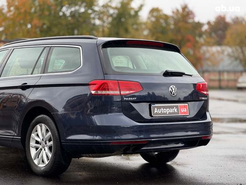 Volkswagen passat b8 2015 синий - фото 20