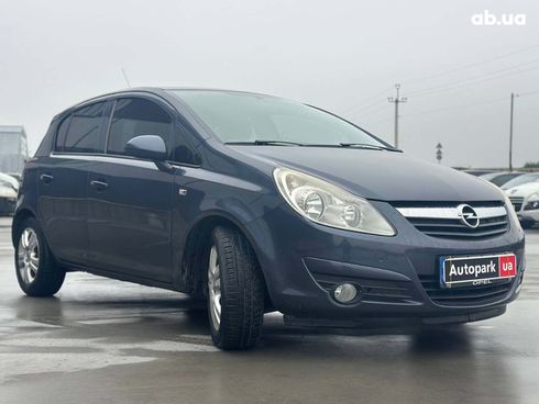 Opel Corsa 2008 серый - фото 12