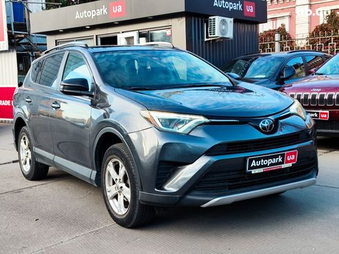 Toyota RAV4 2018 серый - фото 10