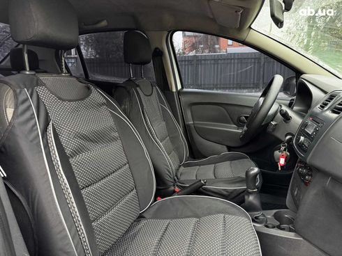 Renault Logan 2015 белый - фото 24