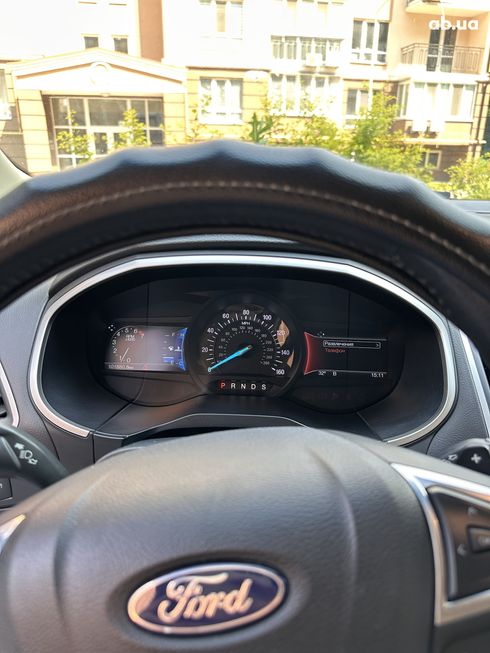 Ford Edge 2017 синий - фото 8