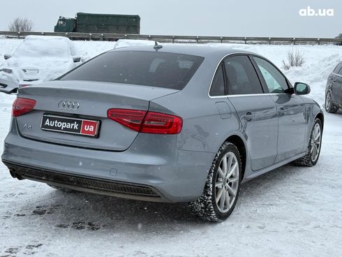 Audi A4 2015 серый - фото 5