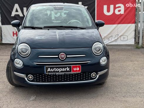Fiat 500 2021 синий - фото 8