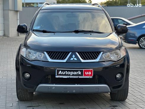 Mitsubishi Outlander 2007 черный - фото 2