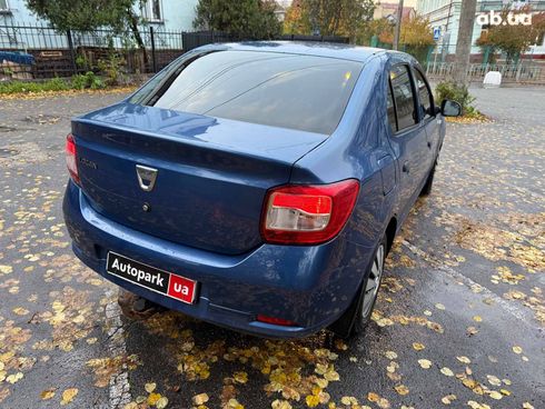 Dacia Logan 2013 синий - фото 5