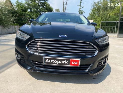 Ford Fusion 2014 черный - фото 2