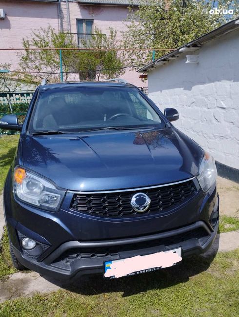 SsangYong Korando 2014 синий - фото 10