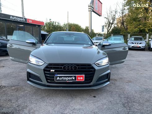 Audi S5 2017 серый - фото 14