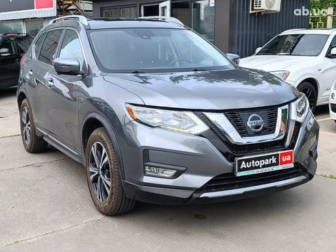 Nissan Rogue 2017 серый - фото 14