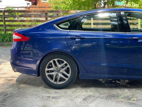 Ford Fusion 2013 синий - фото 6