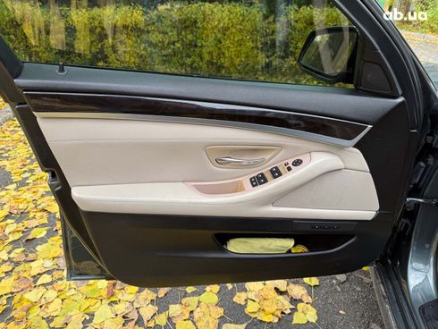 BMW 5 серия 2011 серый - фото 12