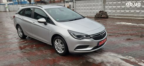 Opel Astra K Sports Tourer 2019 серебристый - фото 2