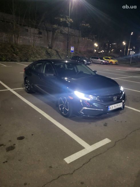 Honda Civic 2019 черный - фото 2