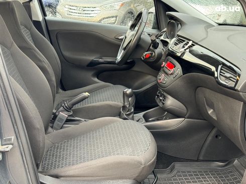 Opel Corsa 2015 серый - фото 21