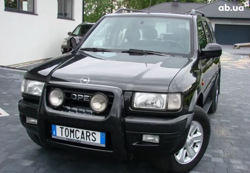 Opel Frontera 2003 черный - фото 2