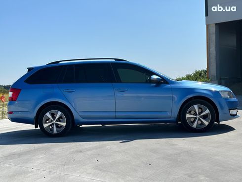 Skoda octavia a7 2016 синий - фото 12