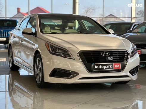Hyundai Sonata 2017 белый - фото 3