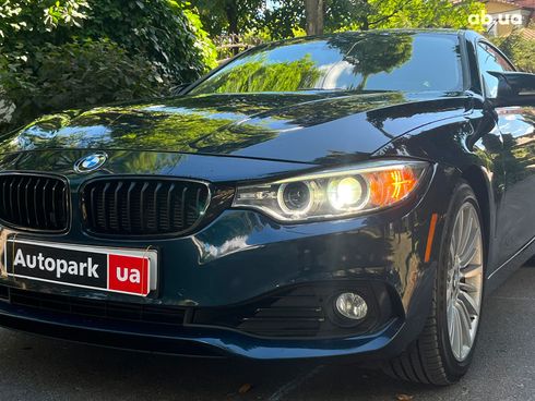 BMW 4 Series Gran Coupe 2015 синий - фото 3