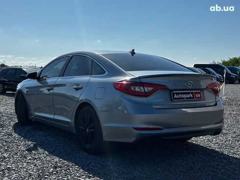 Hyundai Sonata 2015 серый - фото 6