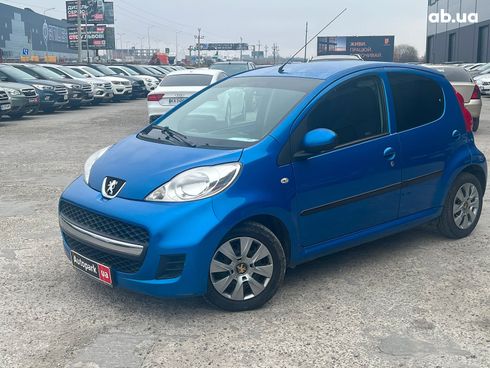 Peugeot 107 2011 синий - фото 3