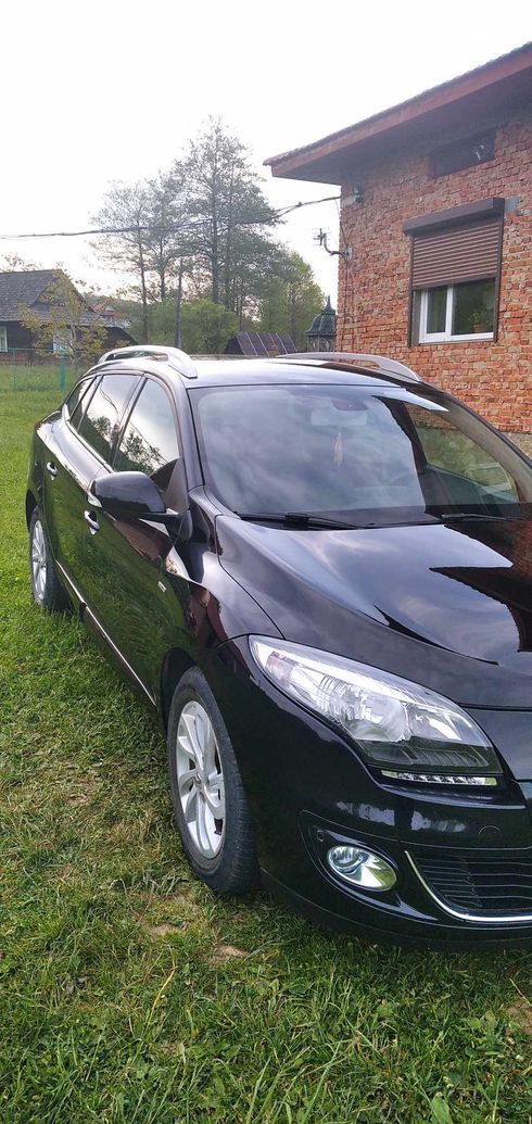Renault Megane 2013 черный - фото 2