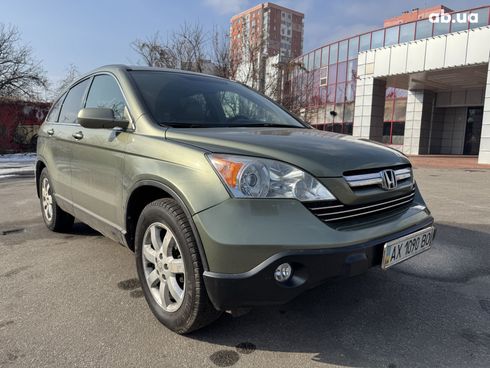 Honda CR-V 2008 зеленый - фото 3