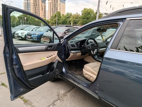 Subaru Outback 2016 синий - фото 12
