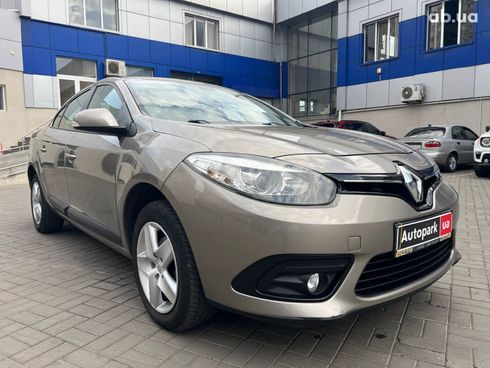 Renault Fluence 2015 бежевый - фото 4