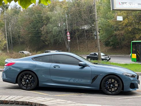 BMW 8 серия 2021 синий - фото 11