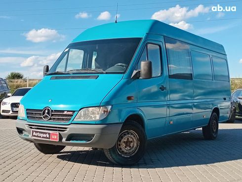 Mercedes-Benz Sprinter 313 2004 зеленый - фото 25