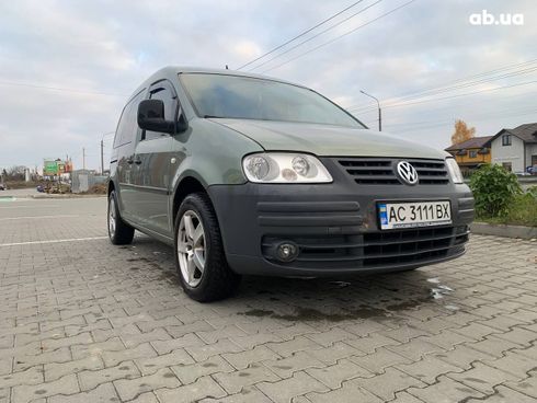 Volkswagen Caddy 2007 зеленый - фото 4