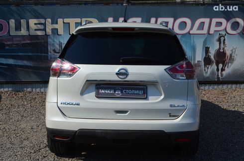 Nissan Rogue 2016 белый - фото 8