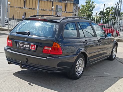 BMW 3 серия 2002 черный - фото 9