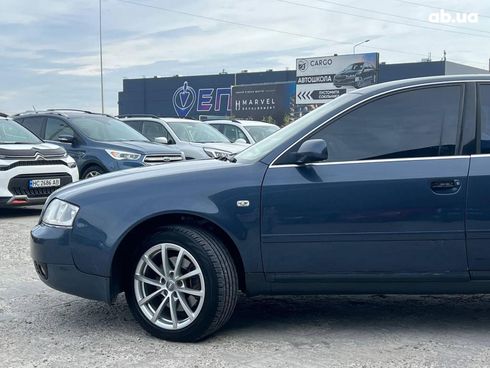 Audi A6 2002 синий - фото 2