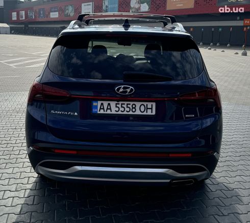 Hyundai Santa Fe 2022 синий - фото 8