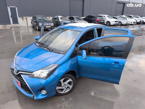 Toyota Yaris 2014 синий - фото 14