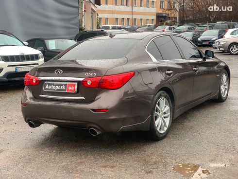 Infiniti Q50 2013 коричневый - фото 10
