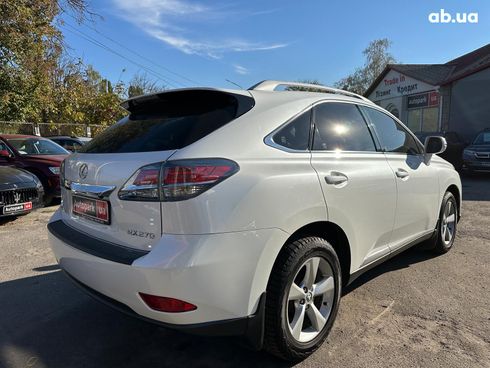 Lexus rx 270 2013 белый - фото 14