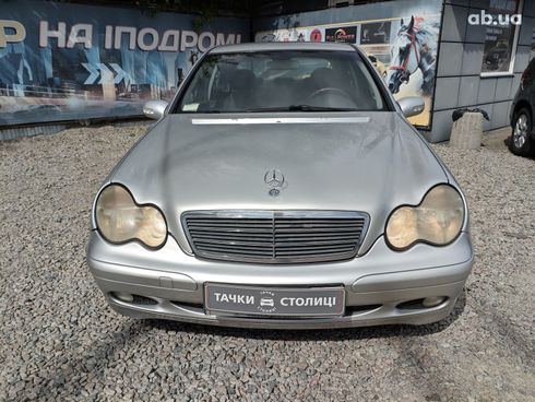 Mercedes-Benz C-Класс 2001 серебристый - фото 2
