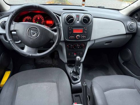 Dacia Logan 2013 синий - фото 17