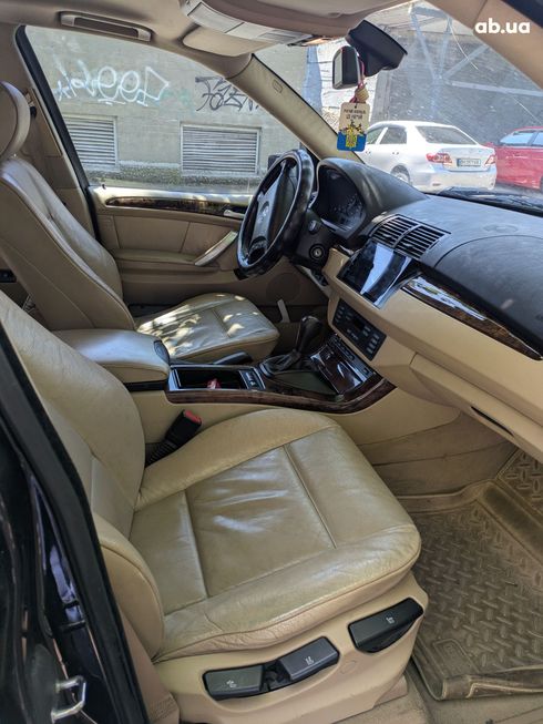BMW X5 2002 черный - фото 6