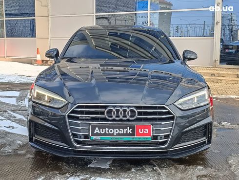 Audi A5 2019 серый - фото 2